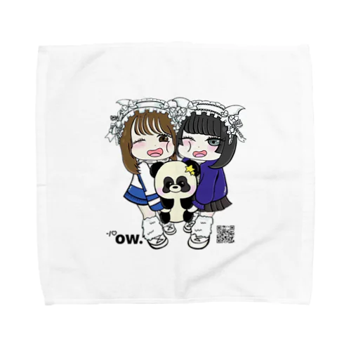 OW.(イラスト) Towel Handkerchief
