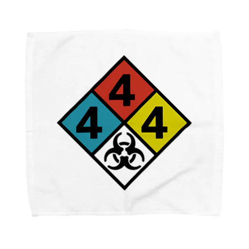 NFPA 704 バイオハザードマーク Towel Handkerchief