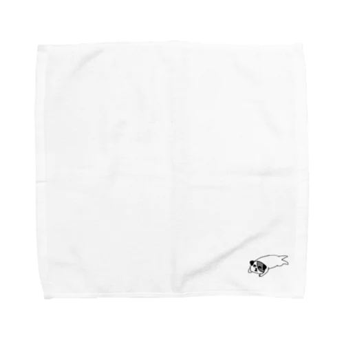 しゃくれ犬ポコ Towel Handkerchief