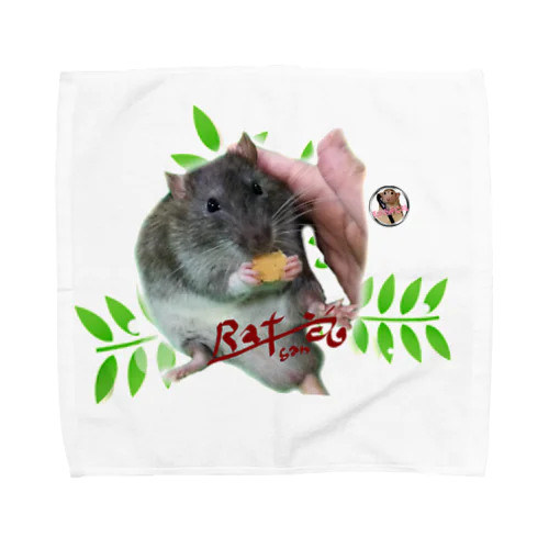 ラットさんのアグちゃん Towel Handkerchief