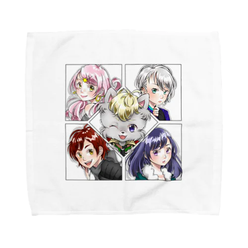 フェイクディガー全員集合 Towel Handkerchief