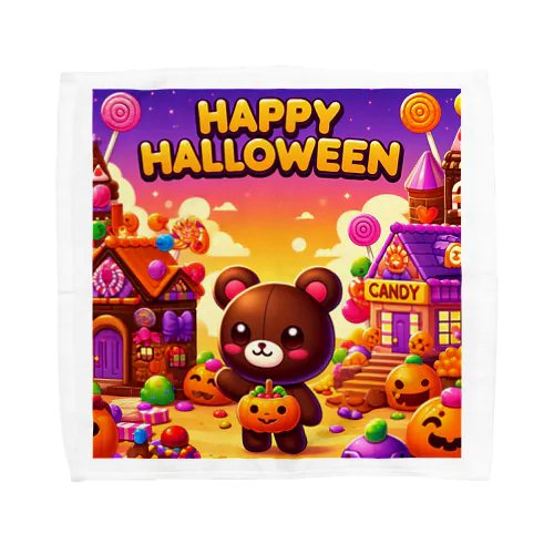 ハロウィンくまさん Towel Handkerchief