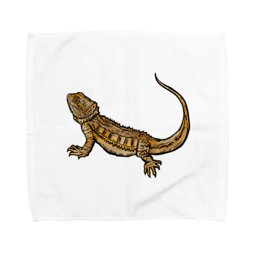 フトアゴヒゲトカゲグッズ Towel Handkerchief