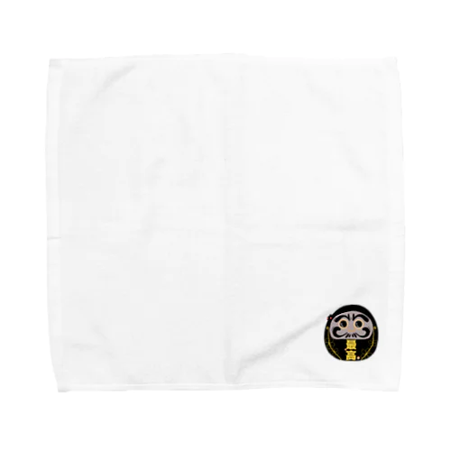 【応援アイテム】黒いだるまさん✖️黒いてんとう虫 Towel Handkerchief