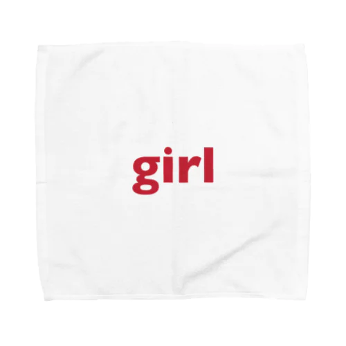 girl♡ Towel Handkerchief