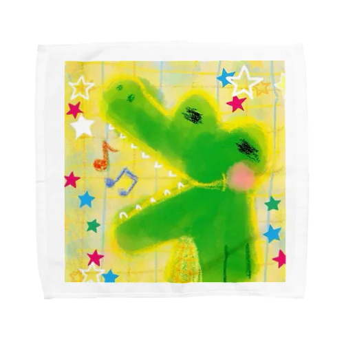 ワニうらら Towel Handkerchief