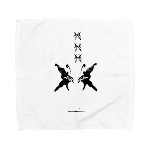 無限の蝶々1 Towel Handkerchief