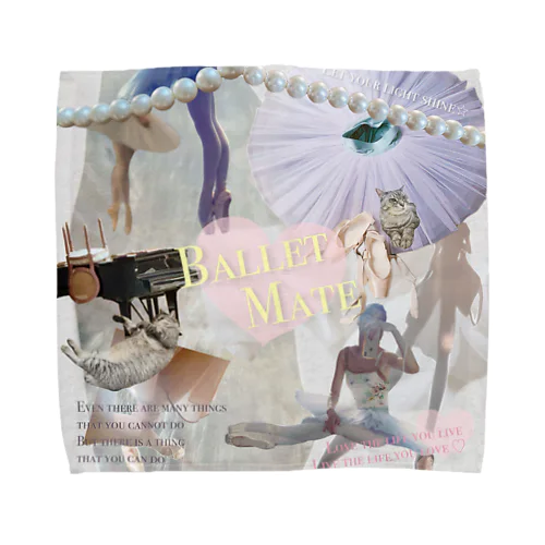 BM24/25 Love the life Towel Handkerchief