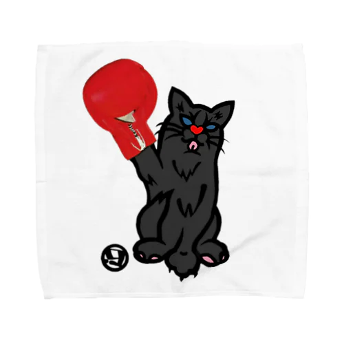 ボクシング猫 Towel Handkerchief