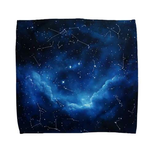 静寂の星空　tomorin3179 Towel Handkerchief