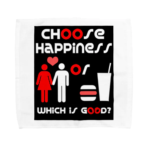 LOVE or APPETITE Towel Handkerchief