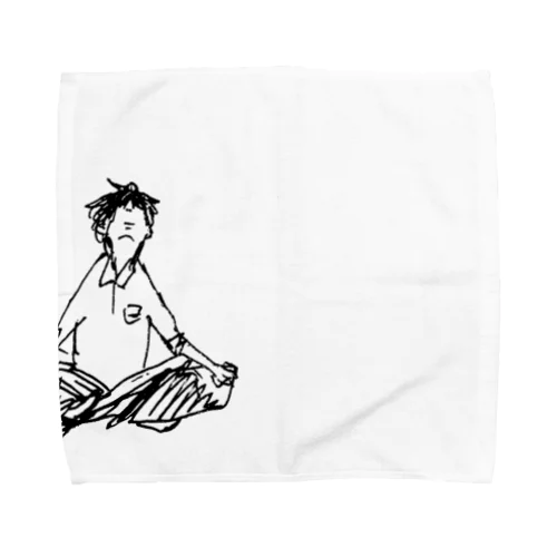 瞑想ボーイ Towel Handkerchief