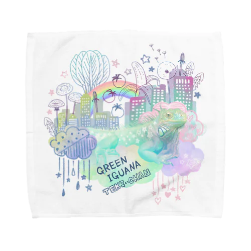 TEKI-CHAN UTOPIA Towel Handkerchief