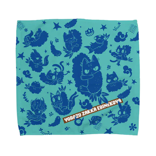 えびねこフレンズ Towel Handkerchief