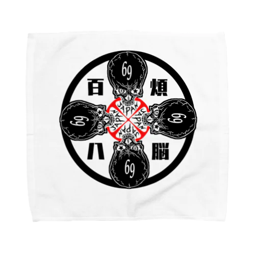 髑髏deROCK  Towel Handkerchief