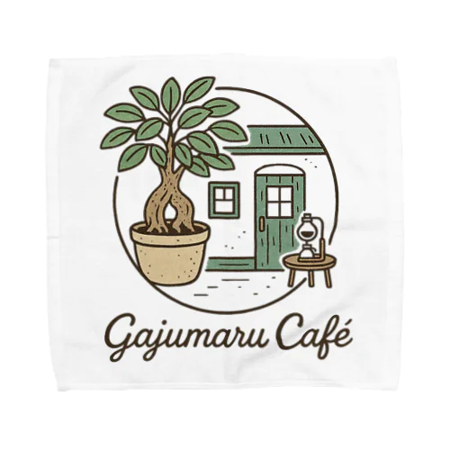 隠れ家カフェ「がじゅまる」 Towel Handkerchief