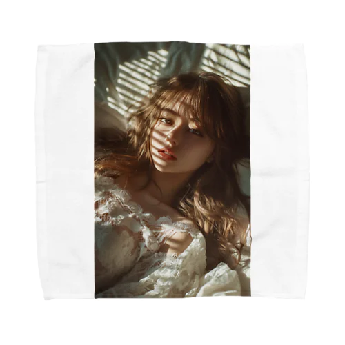 可愛い美女② Towel Handkerchief