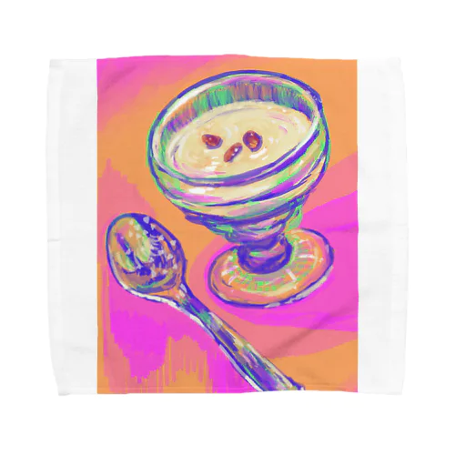 キラキラ杏仁豆腐 Towel Handkerchief