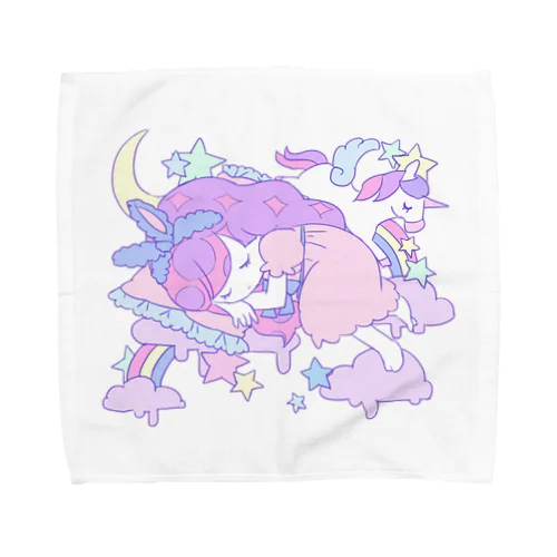 ゆめかわガール Towel Handkerchief