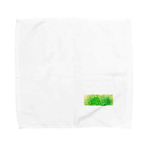 グリーン Towel Handkerchief