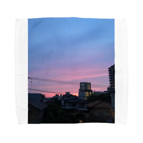 夕暮れ Towel Handkerchief