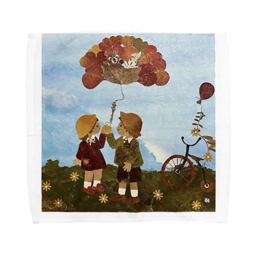 風船のファンタジー Towel Handkerchief