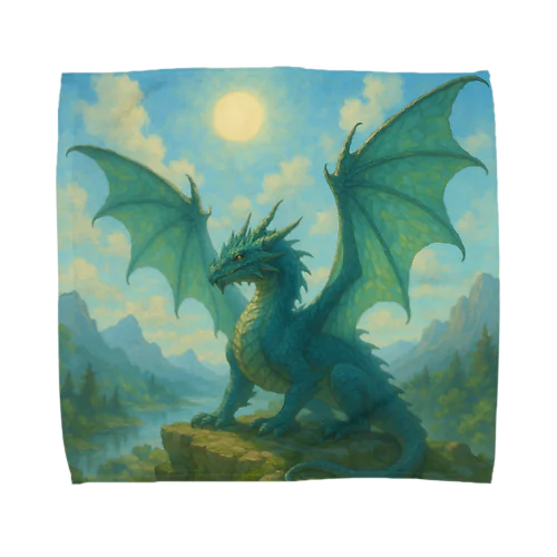 翠陽のドラゴン Towel Handkerchief