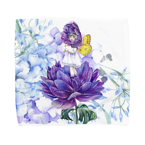 アネモネ妖精さん Towel Handkerchief