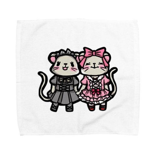 ゴスロリねずみちゃん Towel Handkerchief