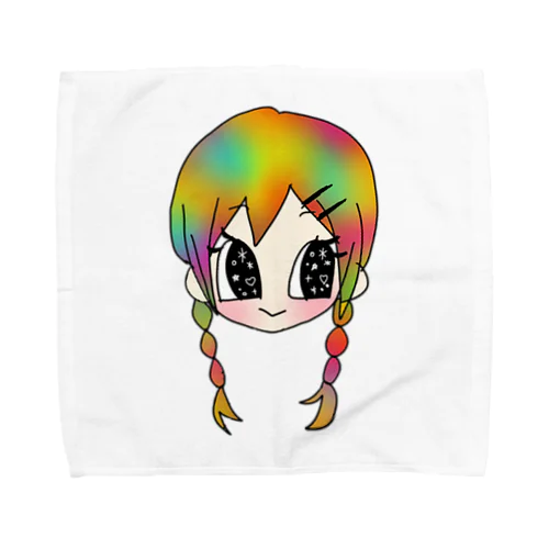 lovely  girl Towel Handkerchief