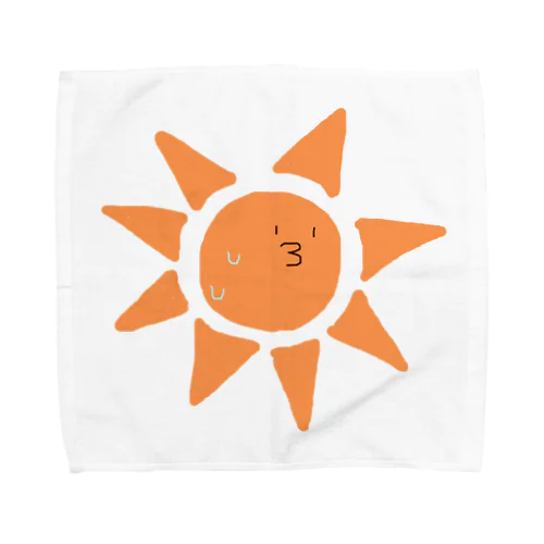 暑がり太陽 Towel Handkerchief