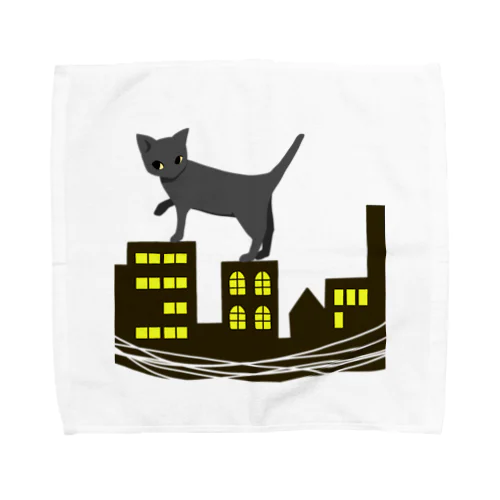 夜猫 Towel Handkerchief