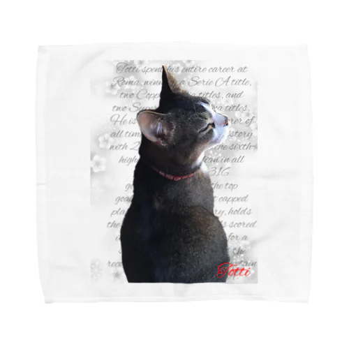 ねこのトッティくん Towel Handkerchief