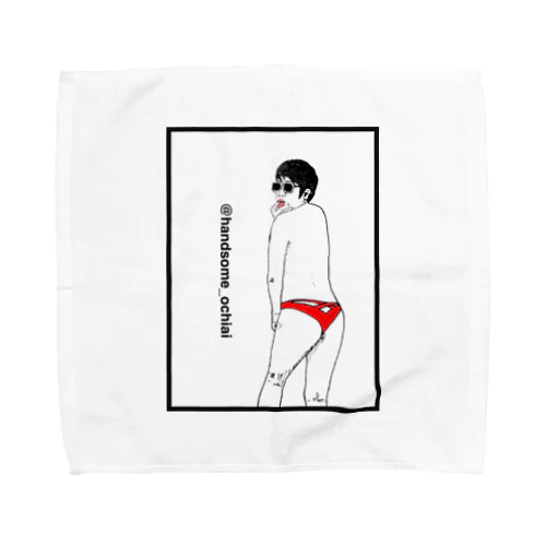 ハンサム落合(ソロ) Towel Handkerchief