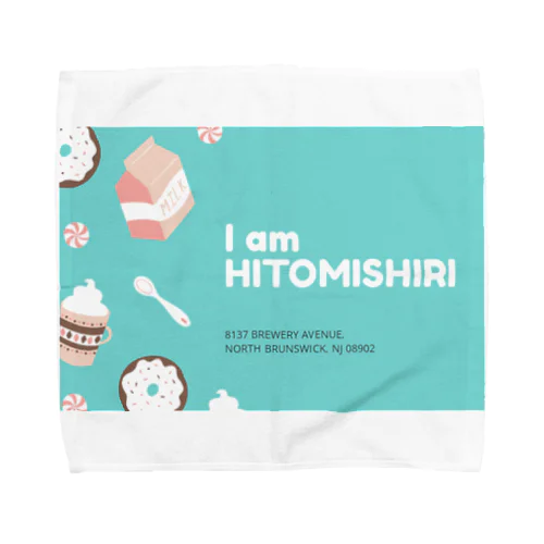 i am HITOMISHIRI Towel Handkerchief