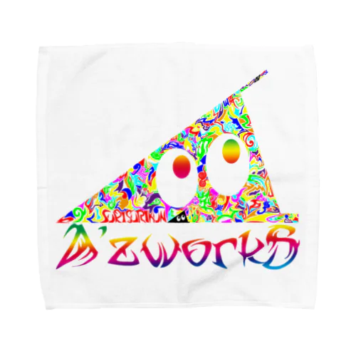 ウチのスリスリくん(カラー・透過ver.) Towel Handkerchief