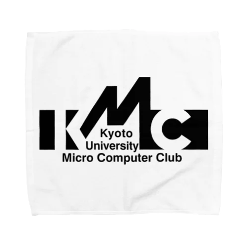 KMC 京大マイコンクラブ(黒ロゴ) Towel Handkerchief