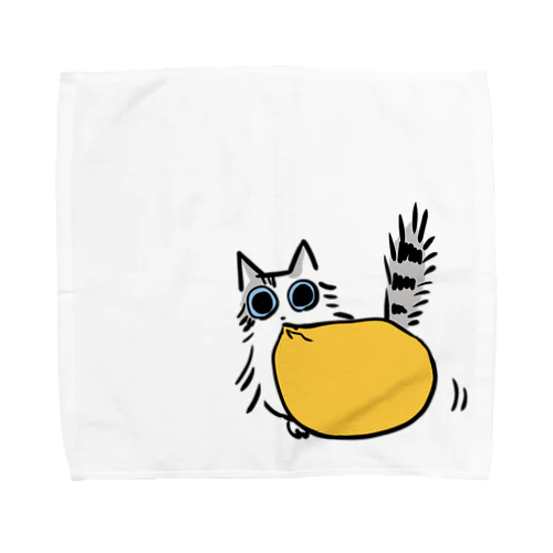 クッション運びふうちゃん Towel Handkerchief