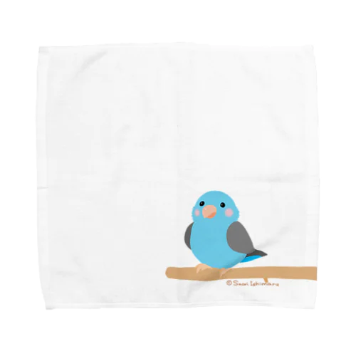 ポチャルリハインコ Towel Handkerchief