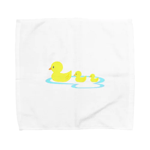 あひるの兄弟（水浴びVer） Towel Handkerchief