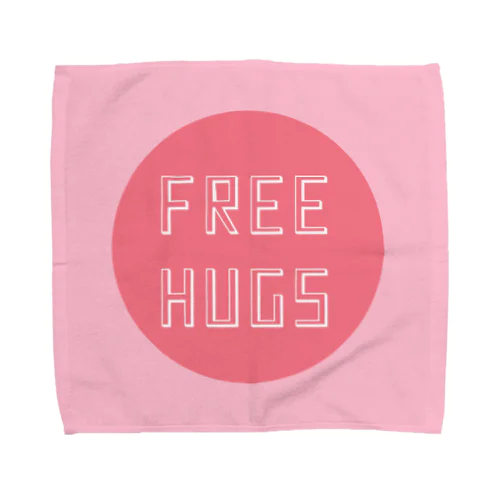 FREE HUGS(フリーハグ)【サークル】 タオルハンカチ