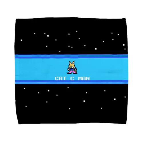 CAT C MAN STAGE Towel Handkerchief