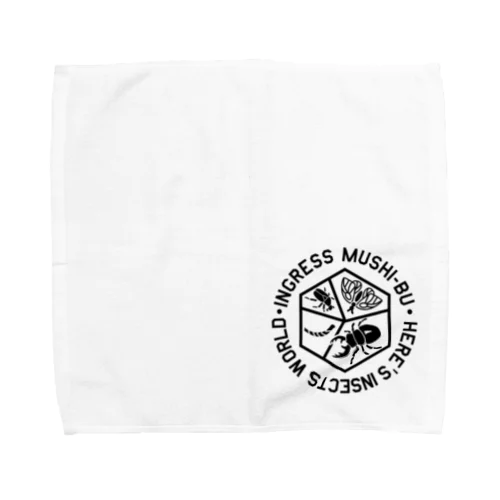 虫部ロゴグッズ Towel Handkerchief