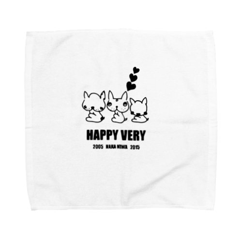 はっぴーべりー Towel Handkerchief