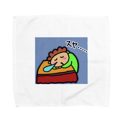 スヤスヤ母ちゃん。 Towel Handkerchief