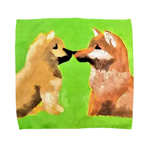 柴犬(しばことしばお) Towel Handkerchief