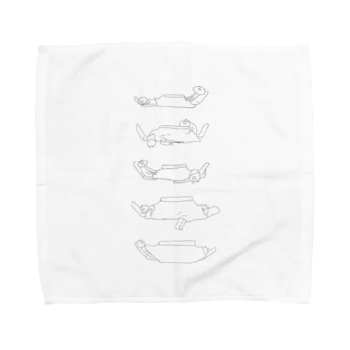 ゆめみるぶたのルキンフォー Towel Handkerchief