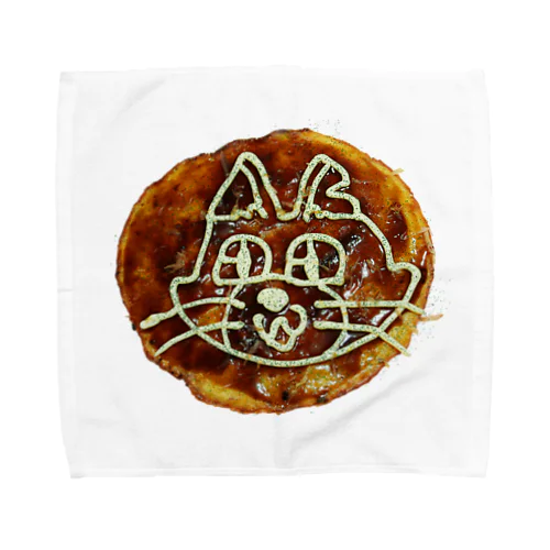 お好み焼きキャットCニャ！ Towel Handkerchief