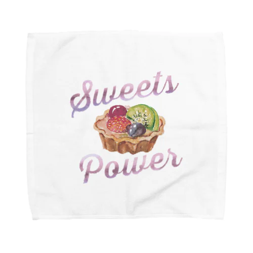 スウィーツパワー! Sweets Power9 フルーツタルト Towel Handkerchief