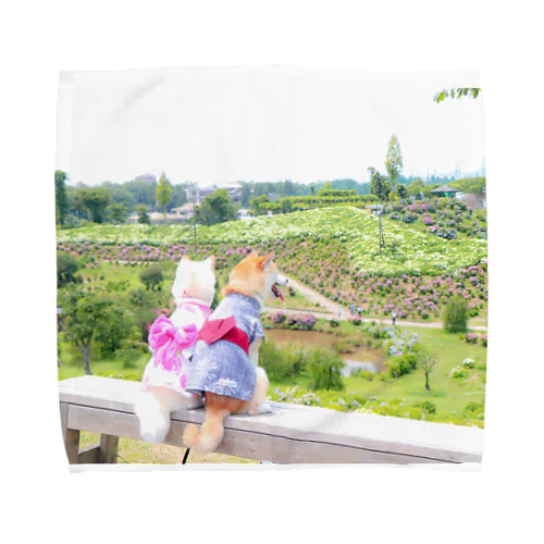 Love♡柴犬 Towel Handkerchief